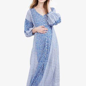 HATCH COLLECTION MATERNITY NESSA DRESS